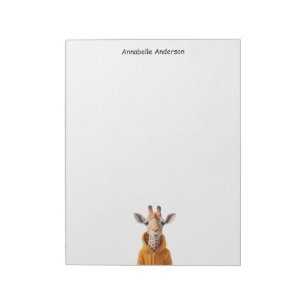 Curious Giraffe Notepad