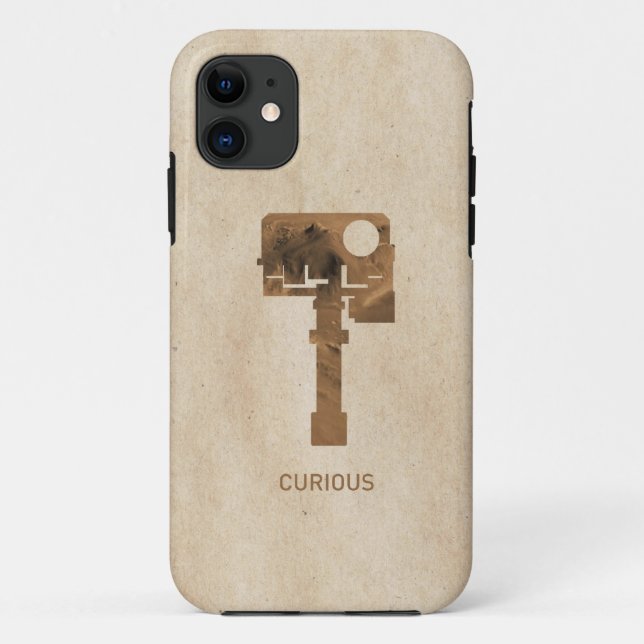 Curious iPhone - Brown Case-Mate iPhone Case (Back)