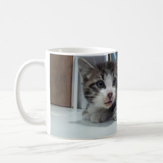 Curious Keeno Coffee Mug (Left)