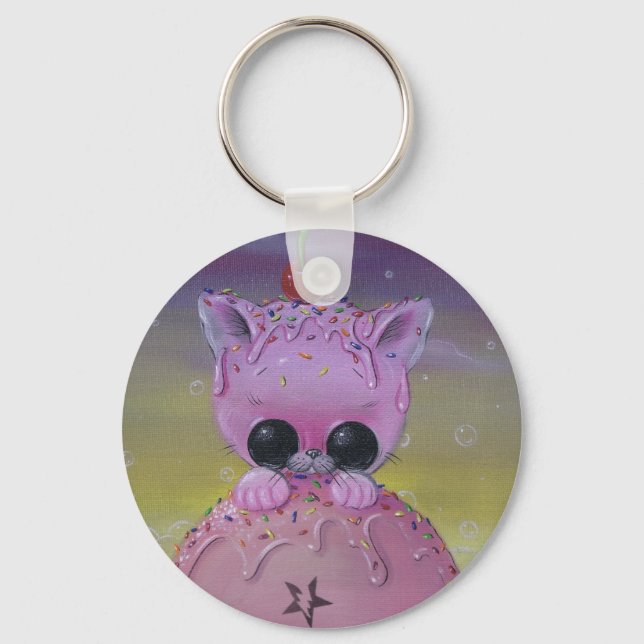 curious keychain (Front)