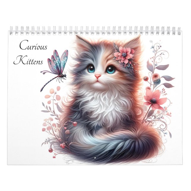 Curious Kittens Calendar (Cover)
