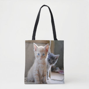 Curious Kittens Tote Bag