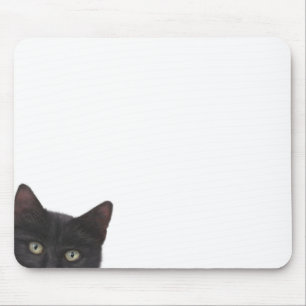 Curious Kitty Digital Painting Mouse Pad