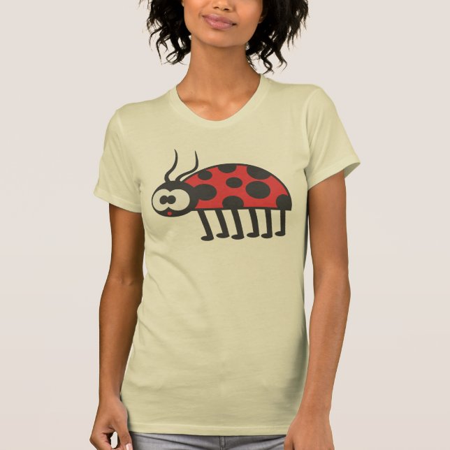 Curious Ladybug T-Shirt (Front)