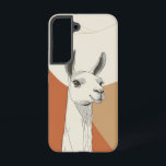 Curious Llama Minimalist Phone Case<br><div class="desc">A curious little llama pops up with an endearing expression in a clean and playful illustration—simple,  modern,  and adorable.</div>
