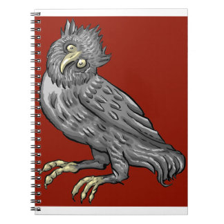 Curious Mediaeval Owl Notebook