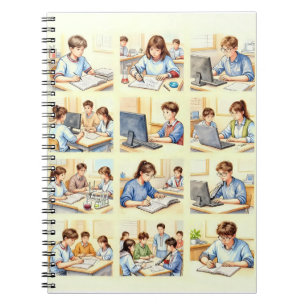 Curious Minds school Notebook