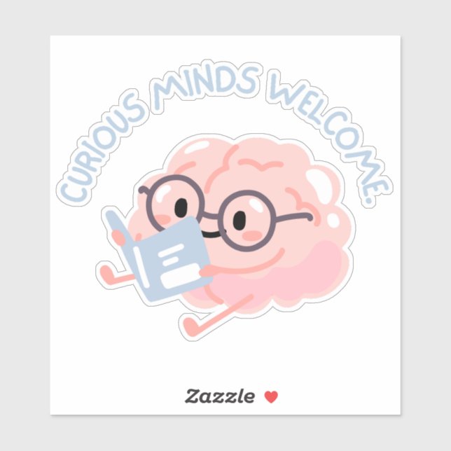 Curious Minds Welcome Smart Reading Brain (Sheet)