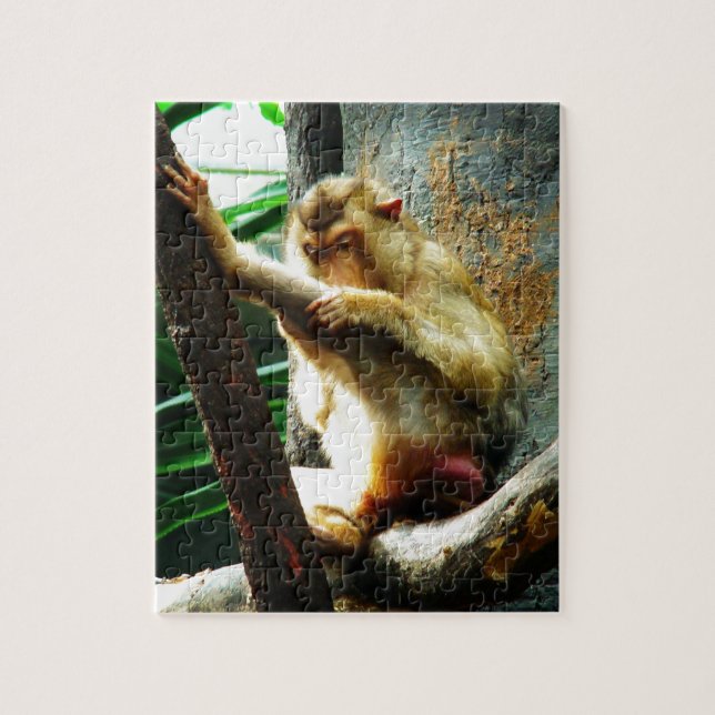 Curious Monkey Jigsaw Puzzle (Vertical)