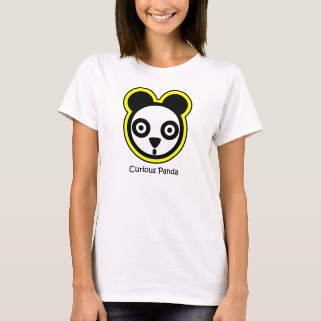 Curious Panda T-Shirt (Front)
