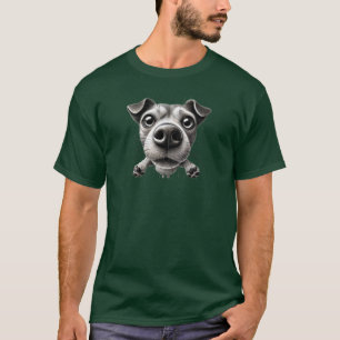 Curious Pup Perspective T-Shirt
