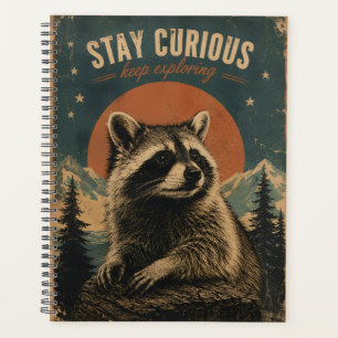 Curious Racoon Vintage Planner
