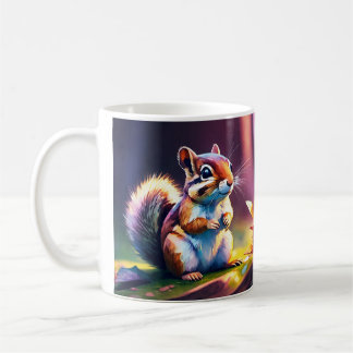 Curious Squirrel Park Adventure coffee mug