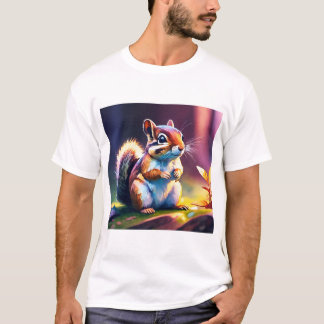 Curious Squirrel Park Adventure T-Shirt