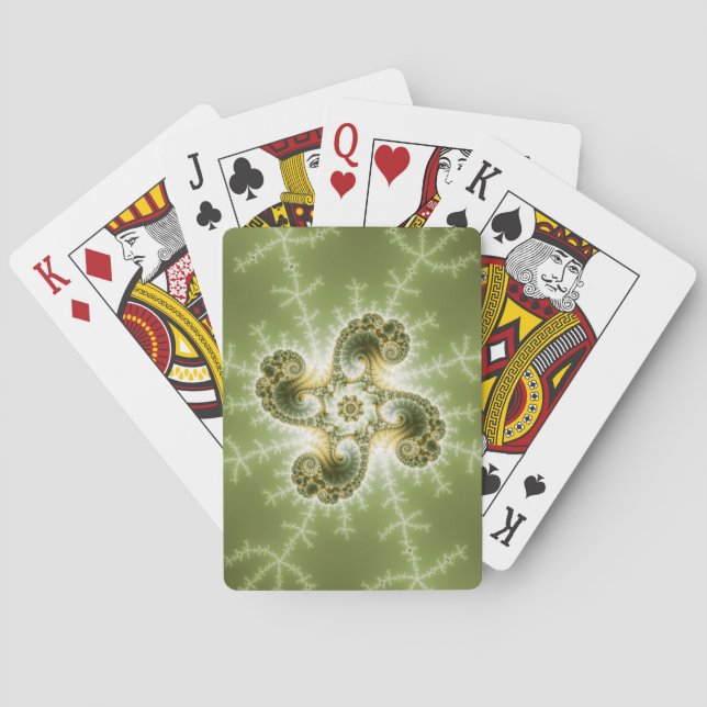 Curious Tentacles - Fractal Art Playing Cards (Back)