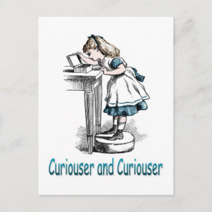 Curiouser and Curiouser Postcard