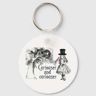 Curiouser Key Ring