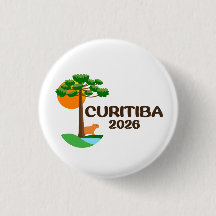 Curitiba Brazil 2026 International Convention Pin