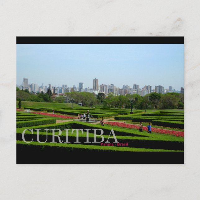 Curitiba Brazil Postcard (Front)