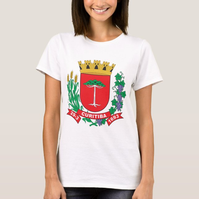 Curitiba Coat of Arms T-Shirt (Front)