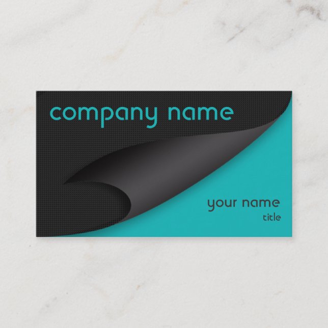 Curl #204 business card (Front)