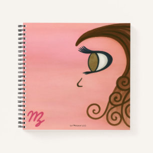 Curl Girl leftie notebook