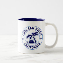 Curl San Diego Coffee Mug