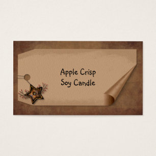 Curl Tag Star Hang Tag Product Tag