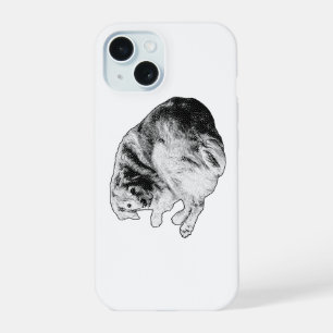 Curled Ease, Gentle Guard iPhone 15 Case