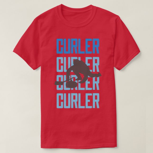 Curler 14 T-Shirt (Design Front)