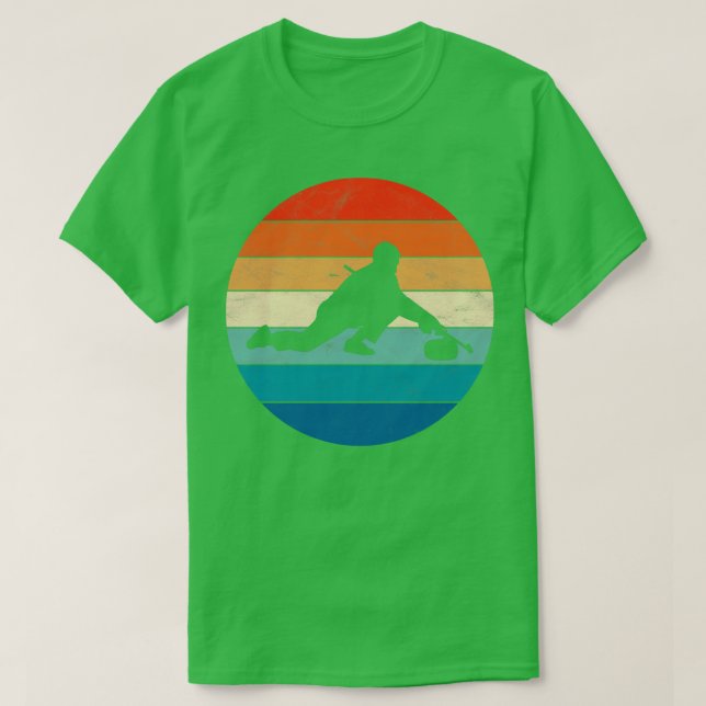 Curler T-Shirt (Design Front)