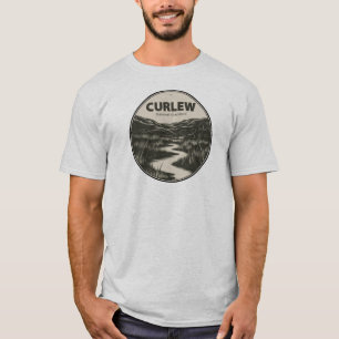 Curlew National Grassland Idaho Stream T-Shirt