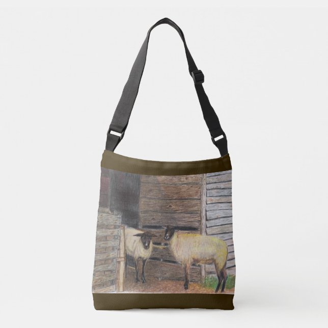 Curley and Moe Crossbody Bag (Front)