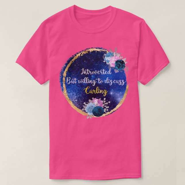 Curling 21 T-Shirt (Design Front)