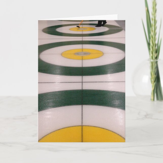 Curling action - Note Card (Front)