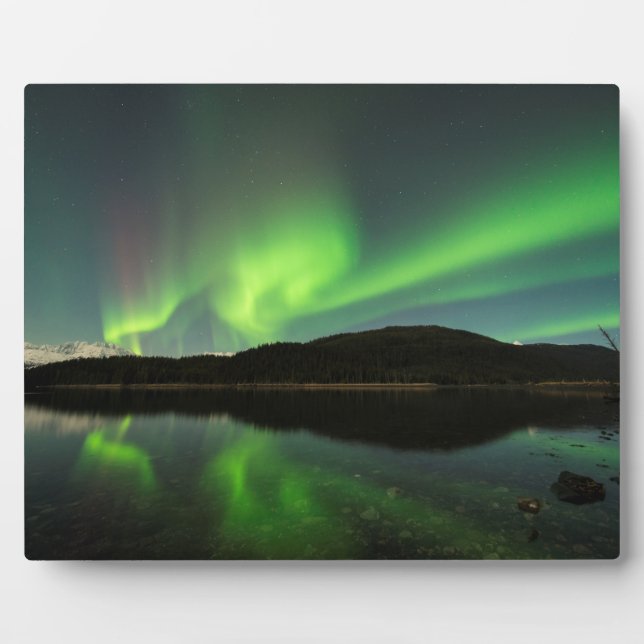 Curling Aurora Plaque (Front)