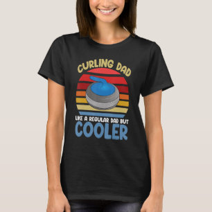 Curling Dad Gaming  Women World's Greatest Curling T-Shirt
