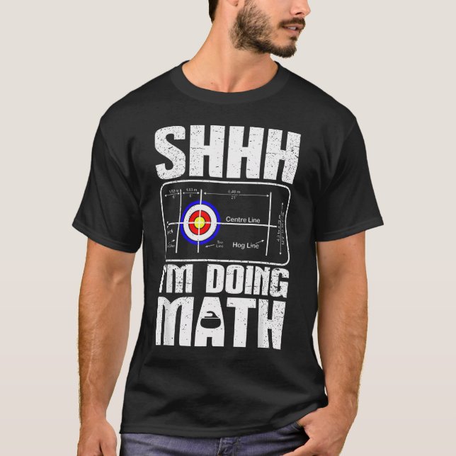 Curling Funny Curling T-Shirt (Front)