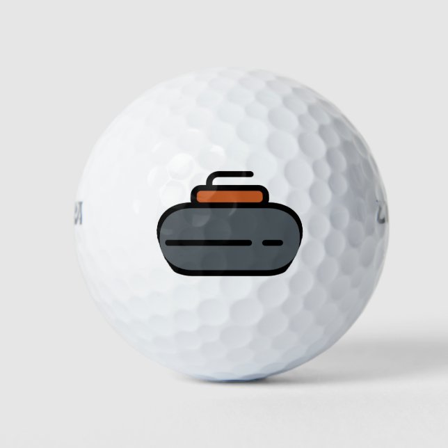 curling golf balls (Front)