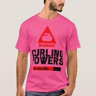Curling ice curling stones broom tournament gift 3 T-Shirt