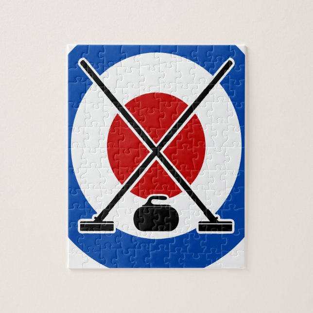 Curling Is Cool Day - Appreciation Day Jigsaw Puzzle (Vertical)
