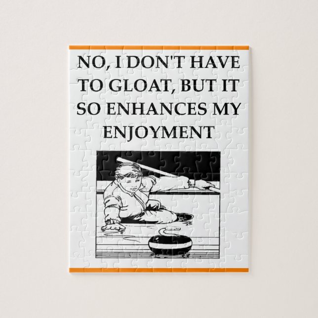 curling jigsaw puzzle (Vertical)