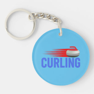 Curling Key Ring
