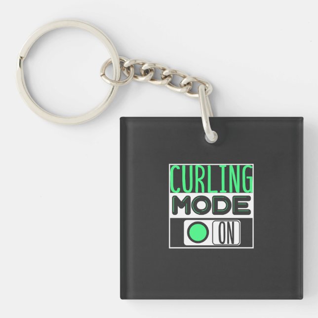Curling Key Ring (Front)