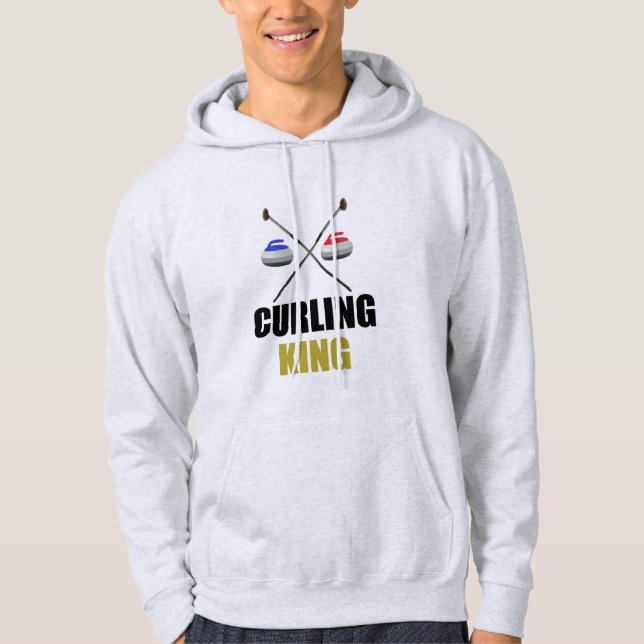 Curling King Hoodie (Front)