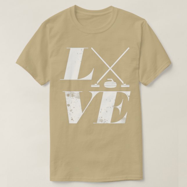 CURLING LOVE 5 T-Shirt (Design Front)