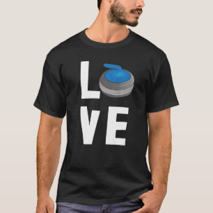 Curling Love Gaming Men World's Greatest Curling D T-Shirt