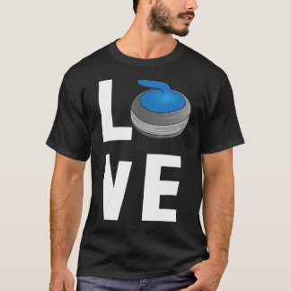 Curling Love Gaming  Men World's Greatest Curling  T-Shirt