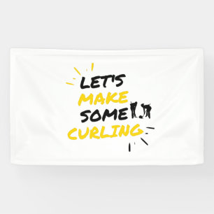 Curling makers banner