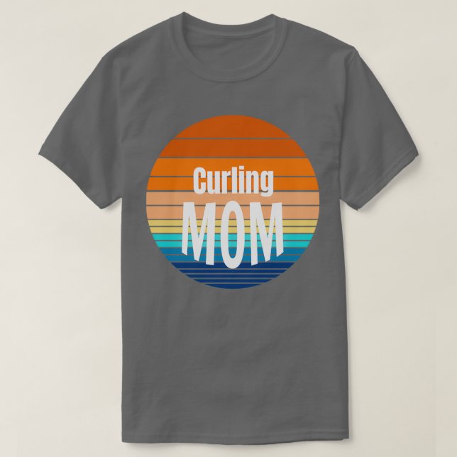 Curling Mum giftquot T-Shirt (Design Front)